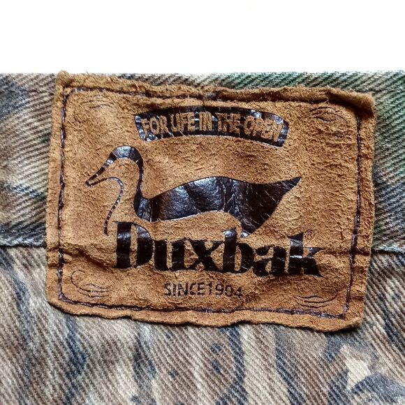 Vintage Duxbak Realtree Pants Fits 38x31 Made in USA Camo Hunting Outdoor 90s - Picture 6 of 10